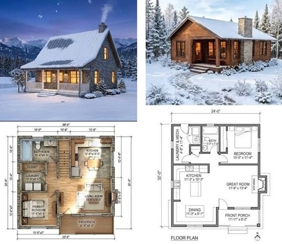 small cabin plans